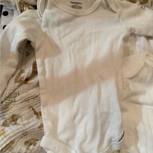 Gerber Soft White Infant Bodysuit
